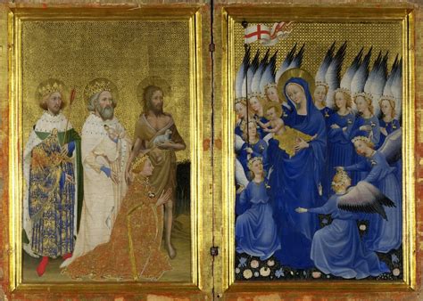   The Wilton Diptych 耀眼的色彩與神秘的象徵